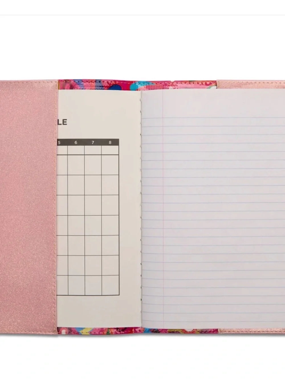 Consuela (Ceci) Bright Pink Floral Notebook